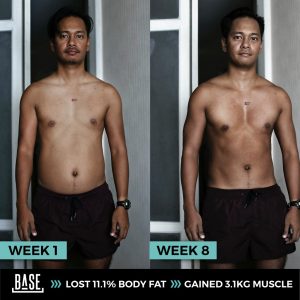 Lost 11.1% Body Fat and Gain 3 Kg Muscle in 3 Months